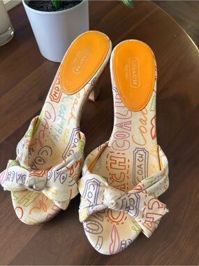 Coach Karen Poppy Kitten Heels